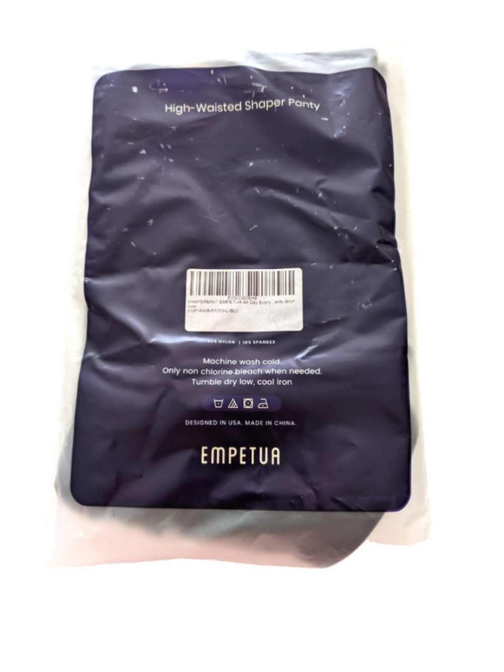 Empetua by Shapermint High-Waisted Shaper Panty Black Size L - NWT - Picture 5 of 5